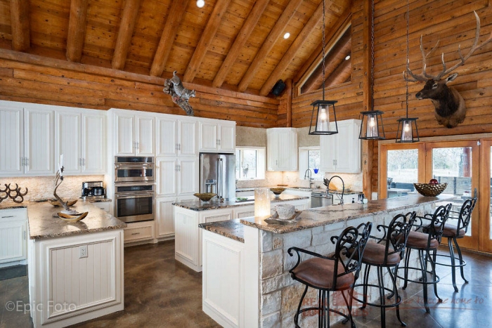 Decatur, TX Rush Creek Ranch Log Home Addition (L12667)