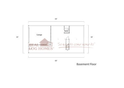 Basement floor plan of Eureka Springs, AR (11212)