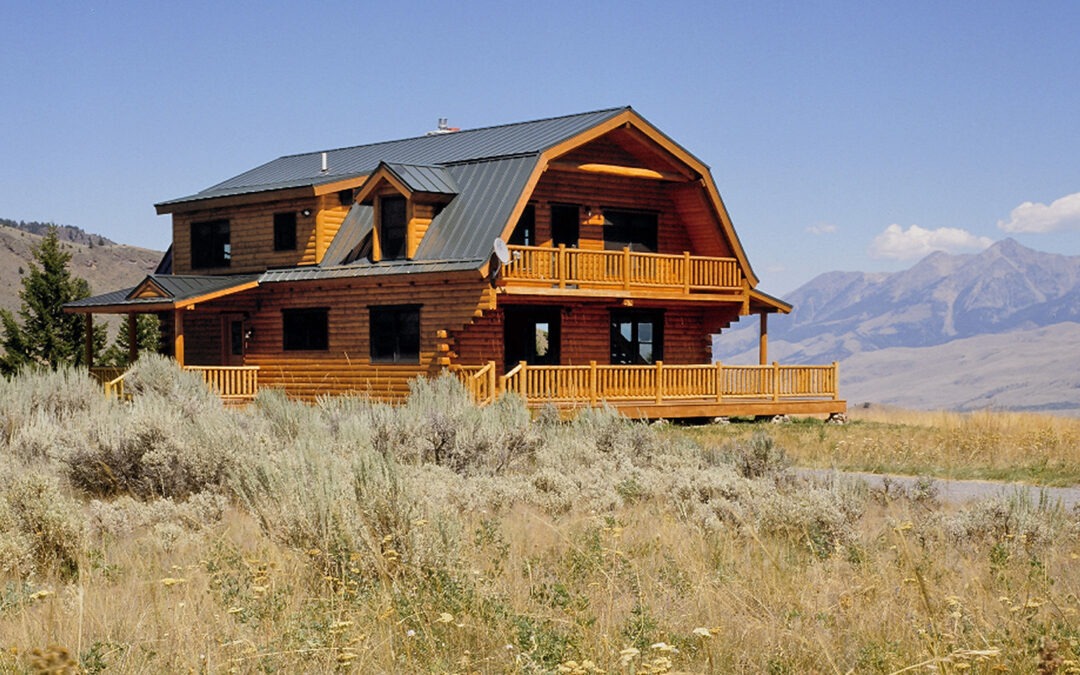 A Montana Log Home: Real Log Homes Goes Custom