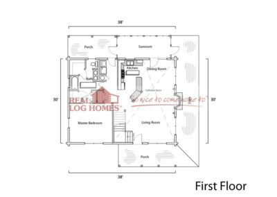 Liberty MS 10174 1F floor plan
