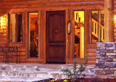 Colfax Mountain Lodge front door