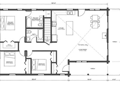 Madison Floor Plan first floor