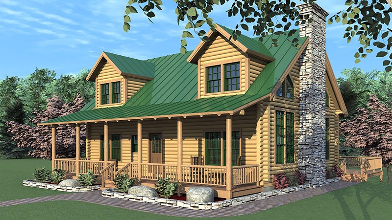 The West Hollow (L11988) Front Rendering