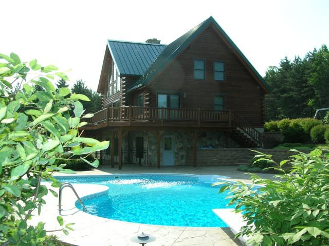 A Timeless Wayland, NY Log Home