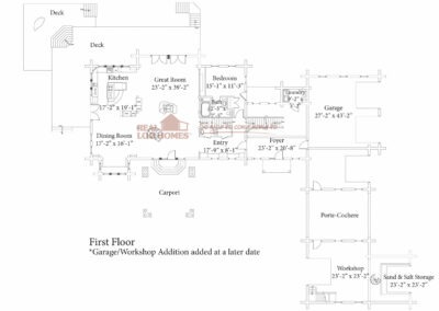 HInesburg first floor plan