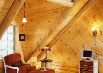Freemont Log Home interior