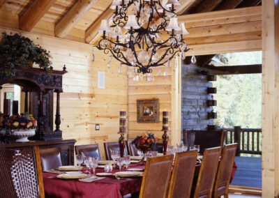 Grass Valley Ranch dining room