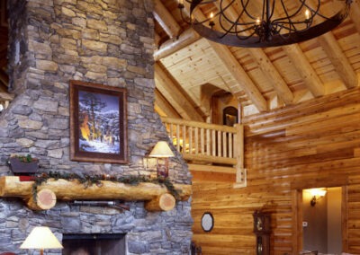 Colfax Mountain Lodge great room