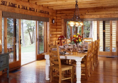 Colfax Mountain Lodge dining room