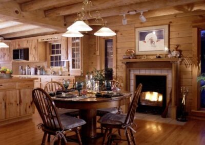Ozark Mountain Log Home (6425) Interior