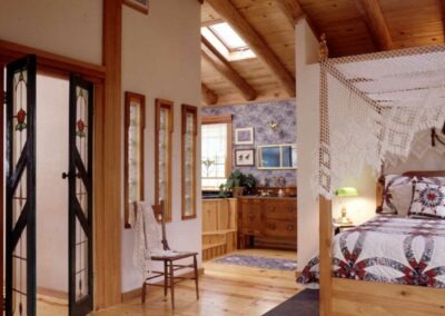 Ozark Mountain Log Home (6425) Master Suite
