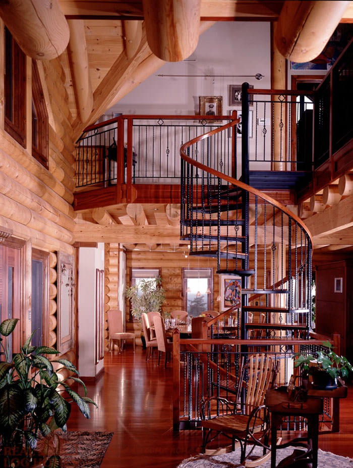 Hinesburg Ski Getaway staircase