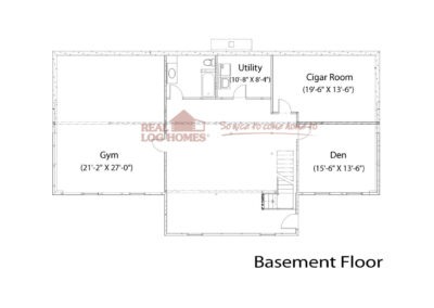 Finchville KY (L11084) Basement Floor Plan