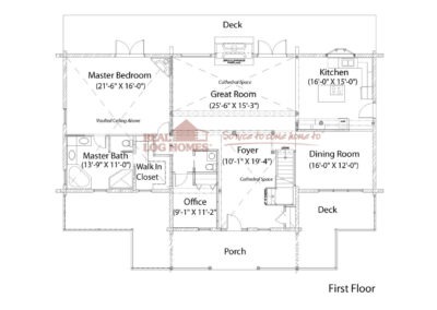 Finchville KY (L11084) 1F Floor Plan