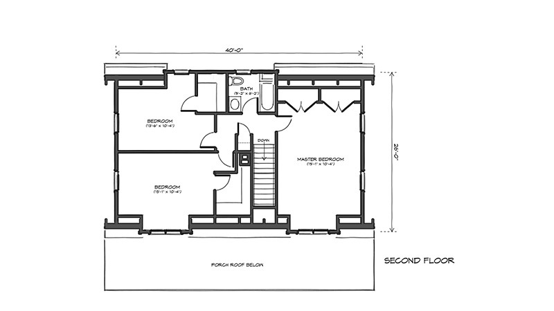 Newport second floor plan
