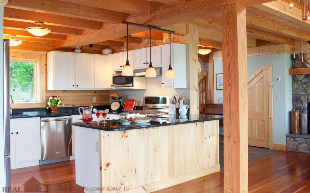 Charming Eco-Friendly Log Home