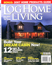 July 2007 Log Home Living