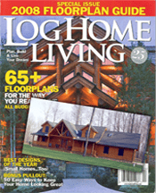 April 2008 Log Home Living