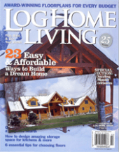February 2008 Log Home Living
