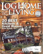 October 2008 Log Home Living