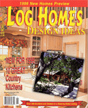 December-January 1996 Log Homes Design Ideas