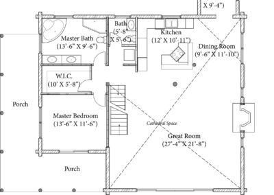 Chittenden VT L12218 1F floor plan
