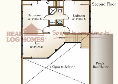 The Augusta floor plan 2nd