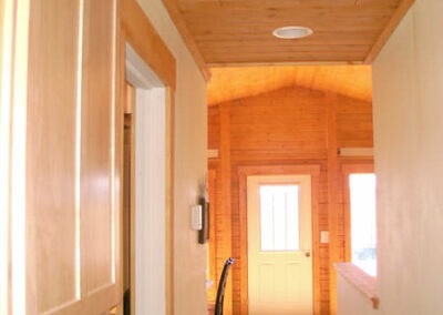 Centennial Wyoming Log Home Model Interior