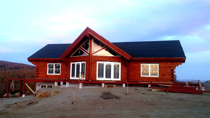 A Log House Upon a Hill