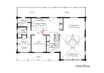 Dartmouth, MA (L11818) 1F floor plan