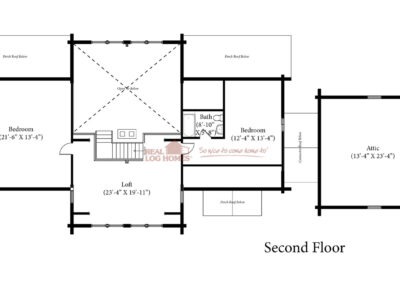 Fairfax, VT (L11832) 2F floor plan