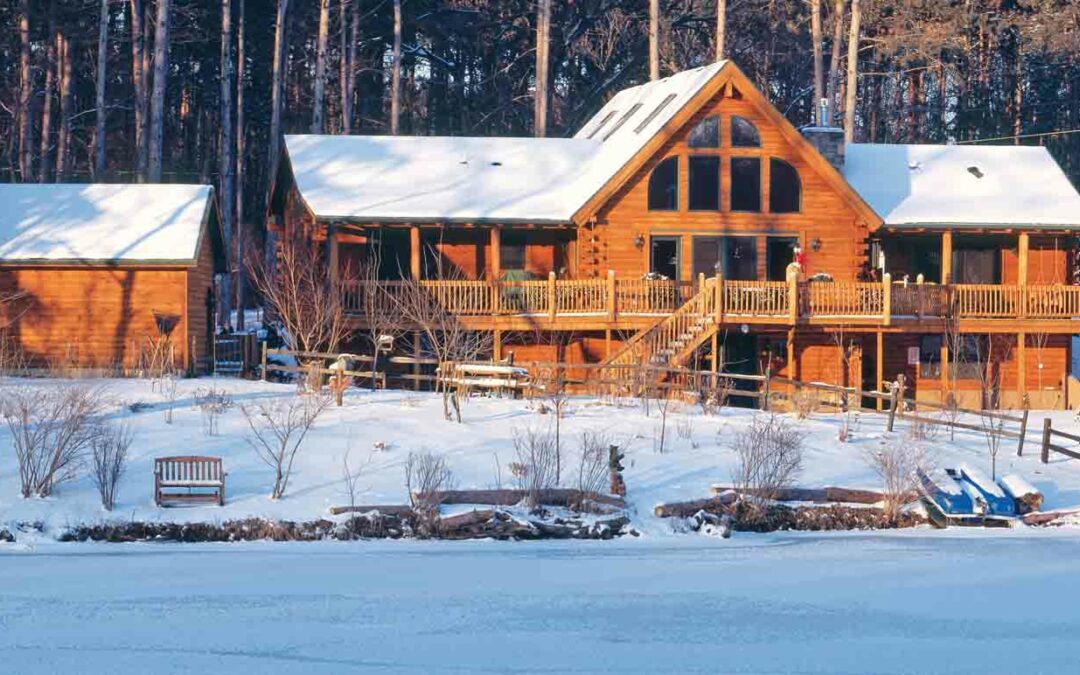 Enjoying Time Spent in the Great Indoors – Log Home Style