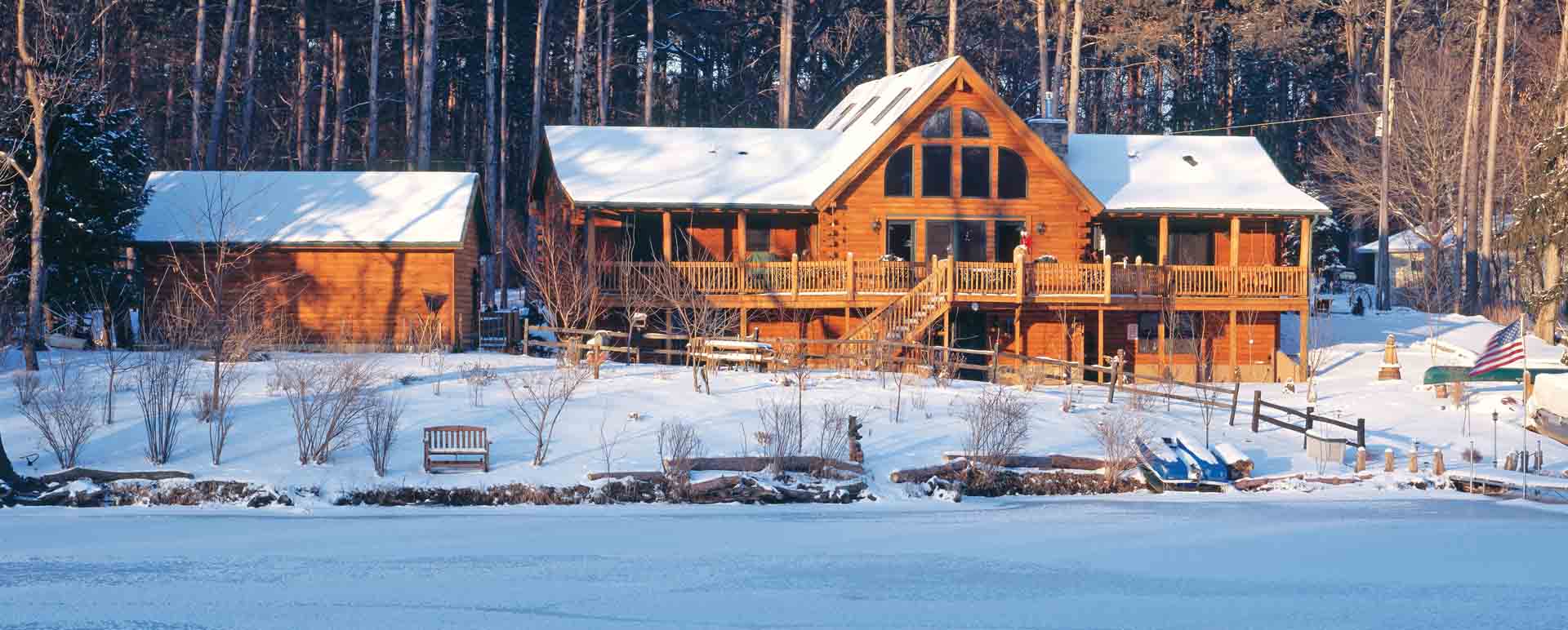 Enjoying Time Spent in the Great Indoors – Log Home Style