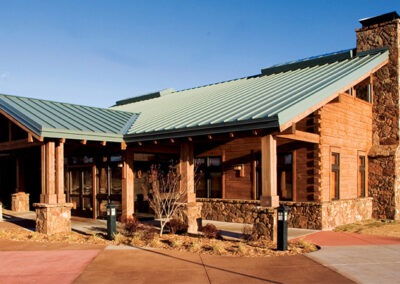 Arkansas Welcome Center exterior view