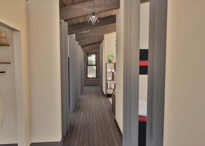 Long Trail Bunkhouse render interior hallway