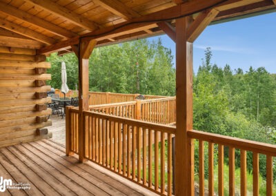 Wasilla Log Home (9976) deck