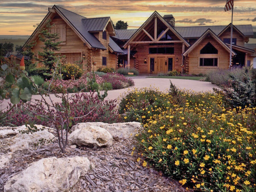 Winter Garden Planning for Your Log Home