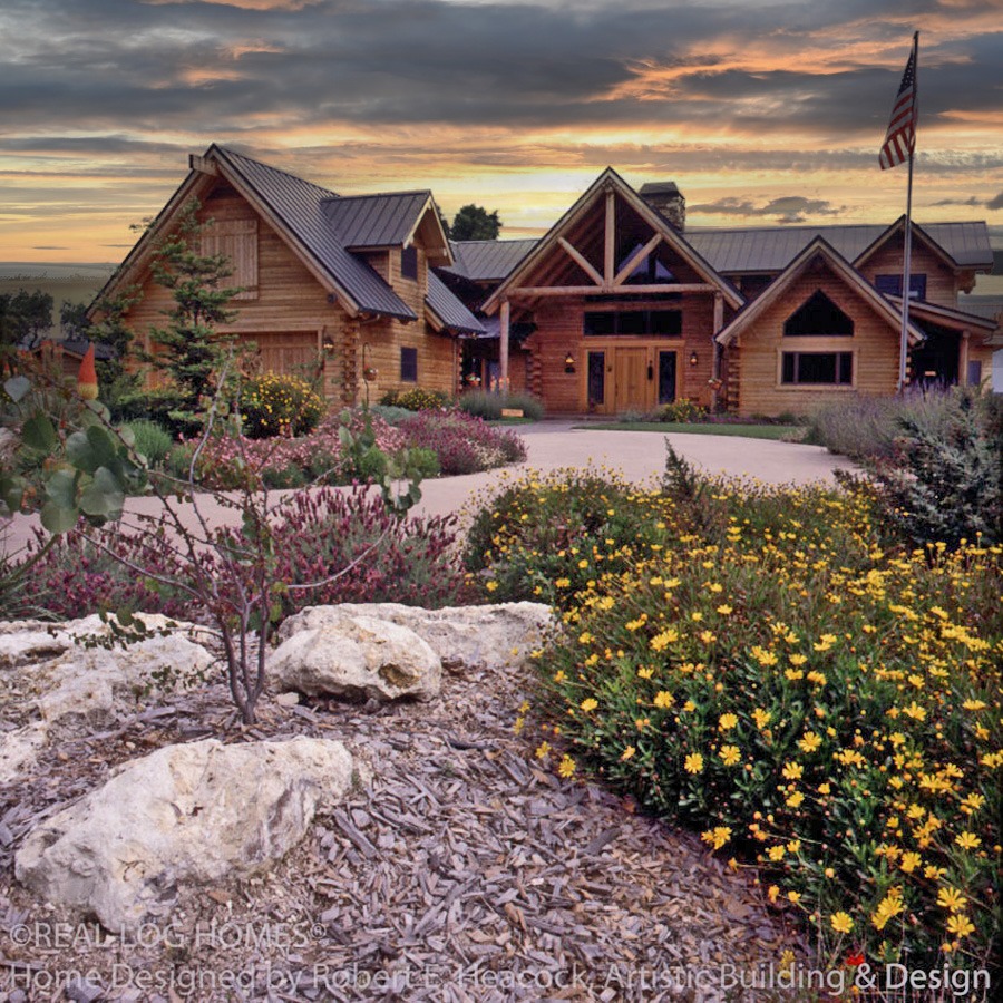 Winter Garden Planning for Your Log Home
