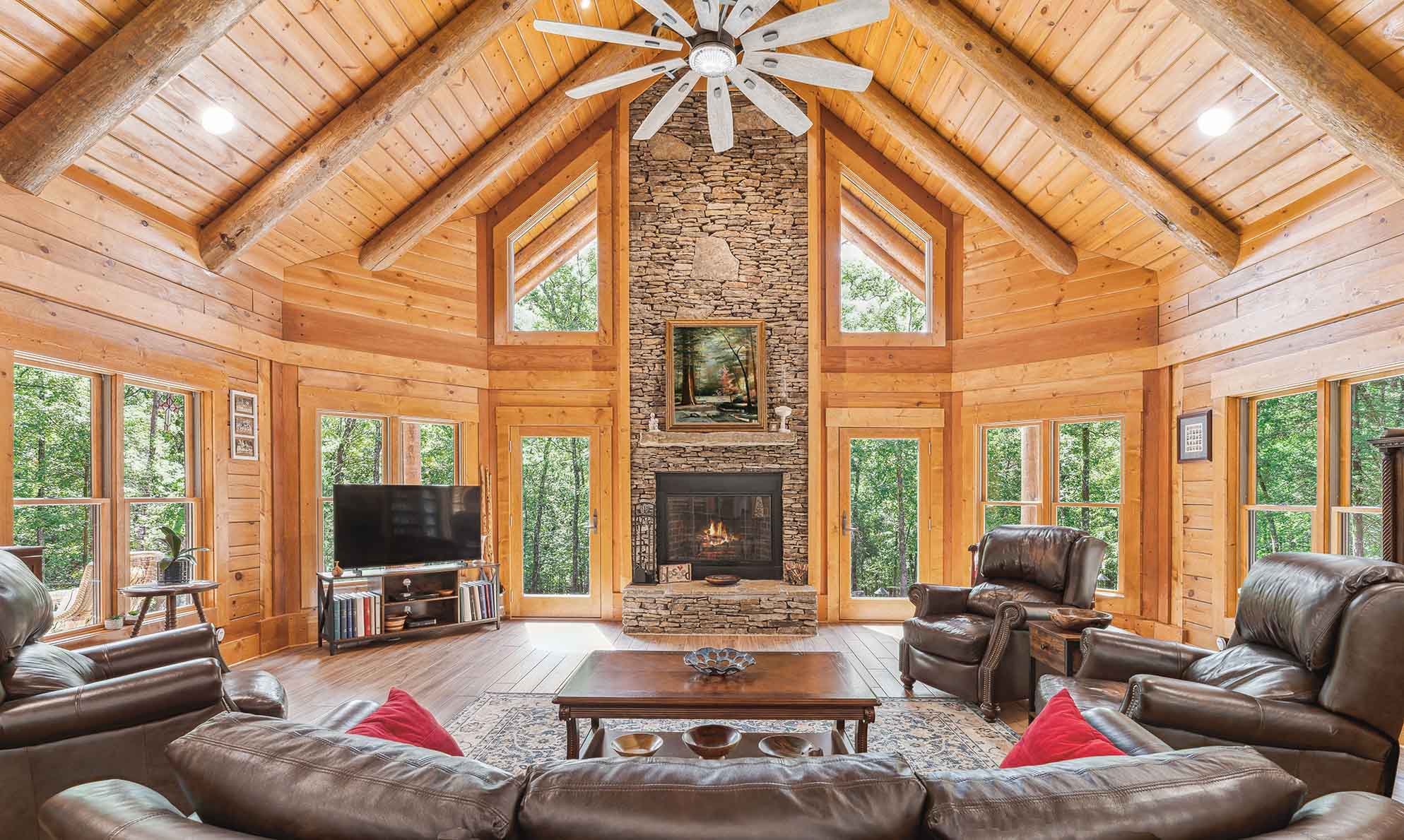 Fireplace Accessories for the Log Home