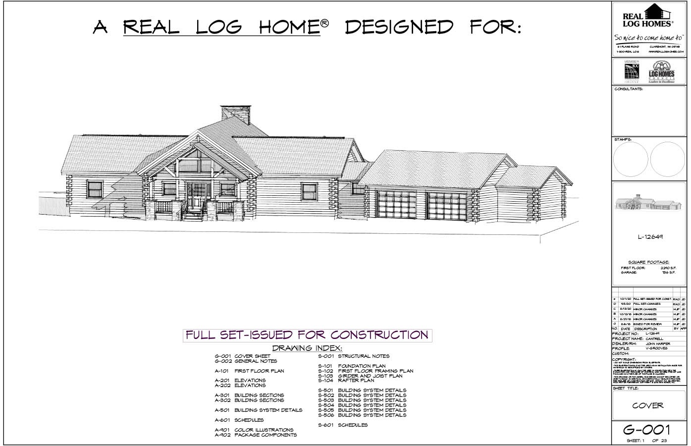 In House Design With Real Log Homes